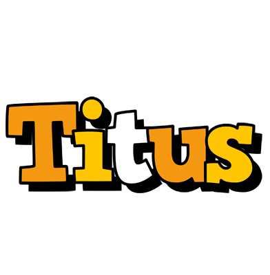 Titus cartoon logo