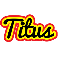 Titus flaming logo