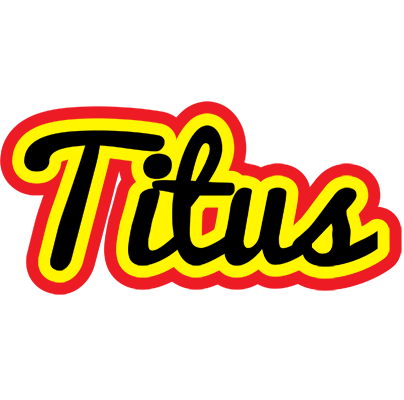 Titus flaming logo