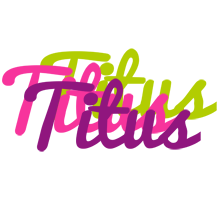 Titus flowers logo