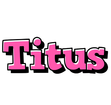 Titus girlish logo