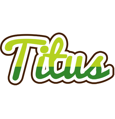 Titus golfing logo