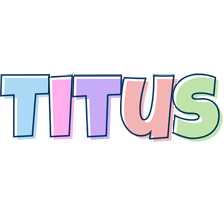 Titus pastel logo
