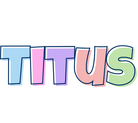 Titus pastel logo