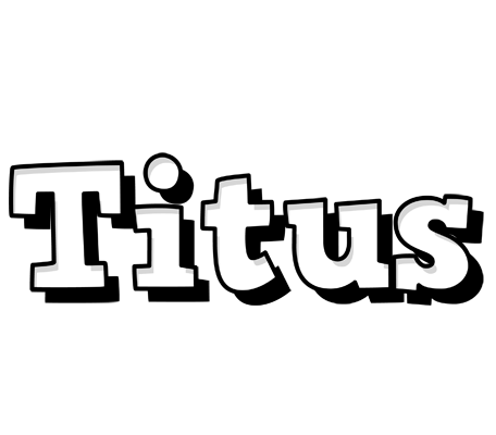 Titus snowing logo
