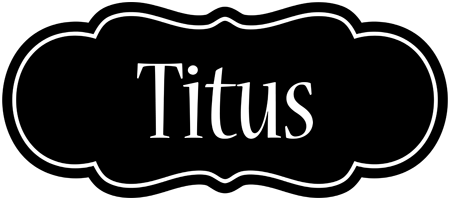 Titus welcome logo