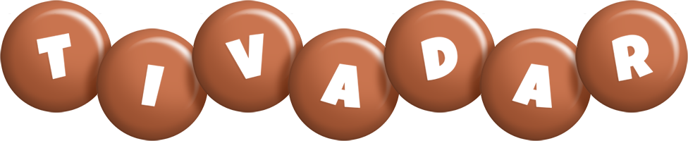 Tivadar candy-brown logo