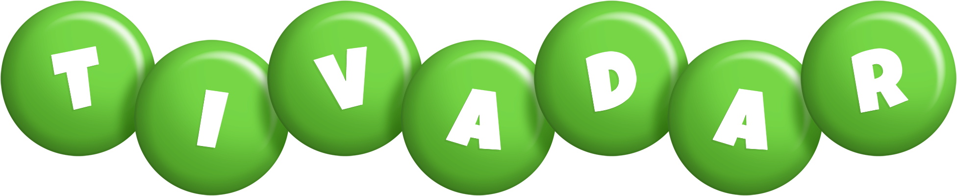 Tivadar candy-green logo