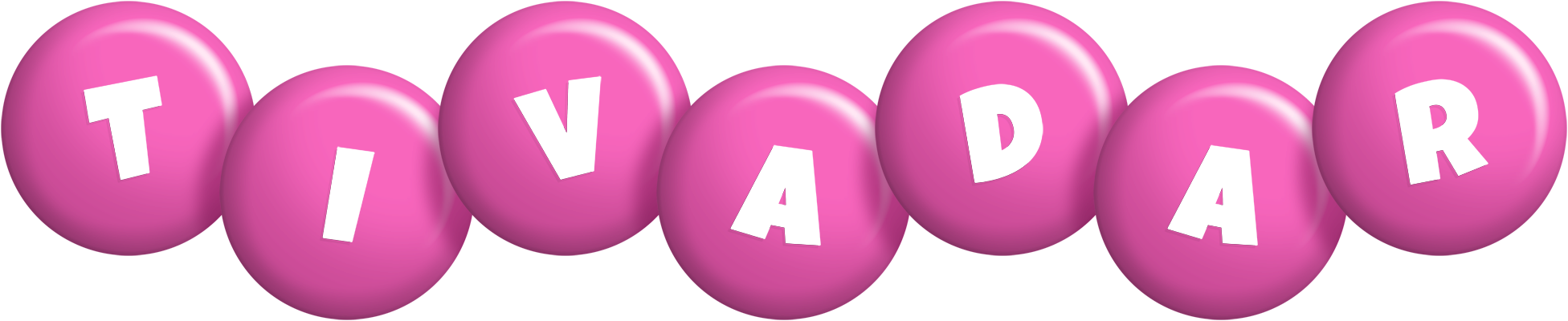 Tivadar candy-pink logo