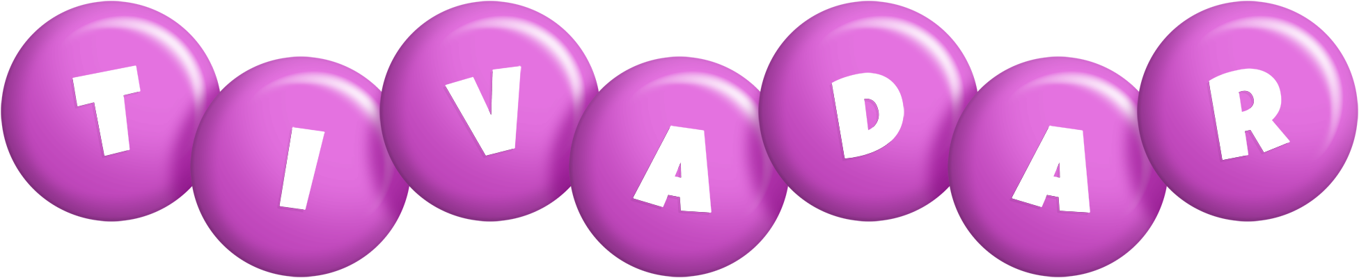 Tivadar candy-purple logo