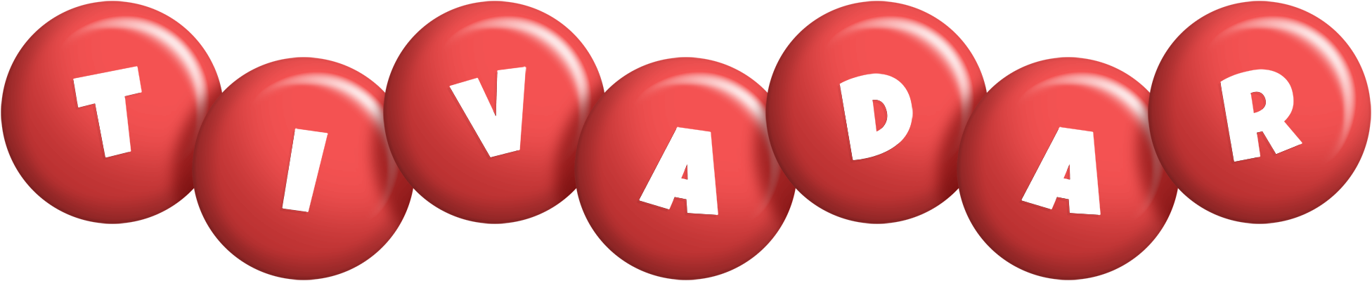 Tivadar candy-red logo