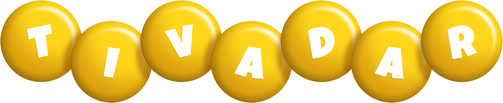 Tivadar candy-yellow logo