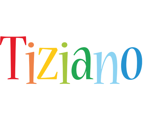 Tiziano birthday logo