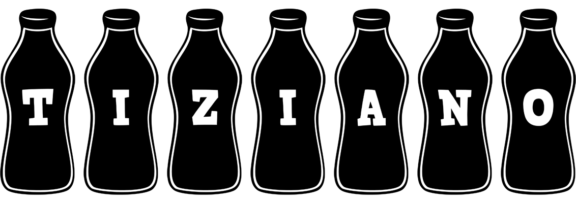 Tiziano bottle logo