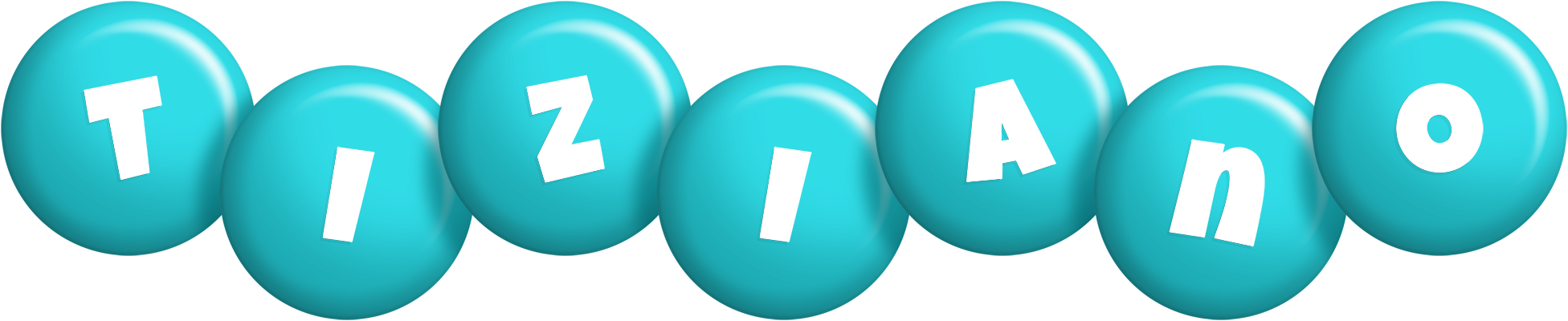 Tiziano candy-azur logo