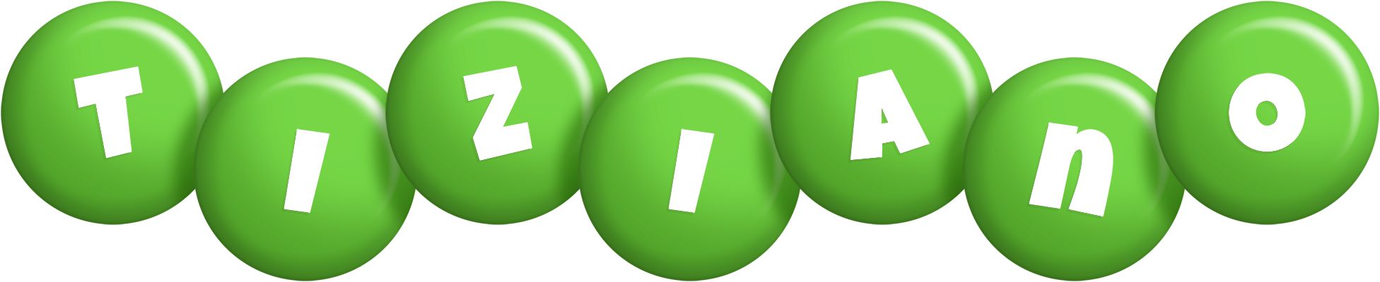 Tiziano candy-green logo