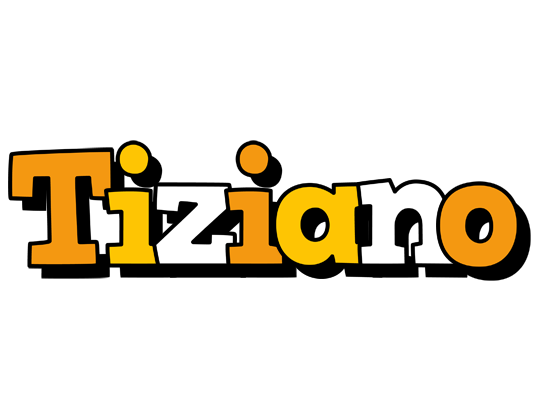 Tiziano cartoon logo