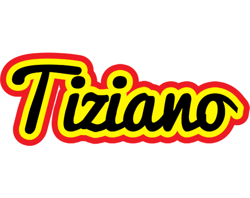 Tiziano flaming logo