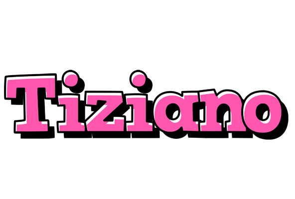 Tiziano girlish logo