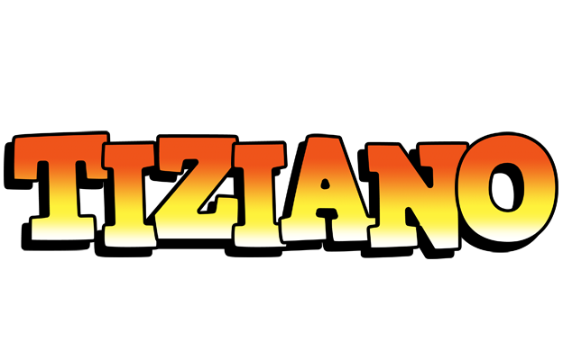 Tiziano sunset logo
