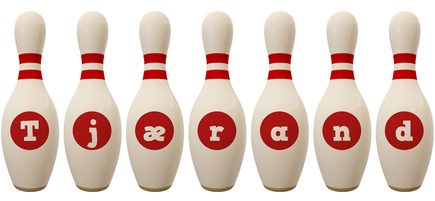 Tjærand bowling-pin logo