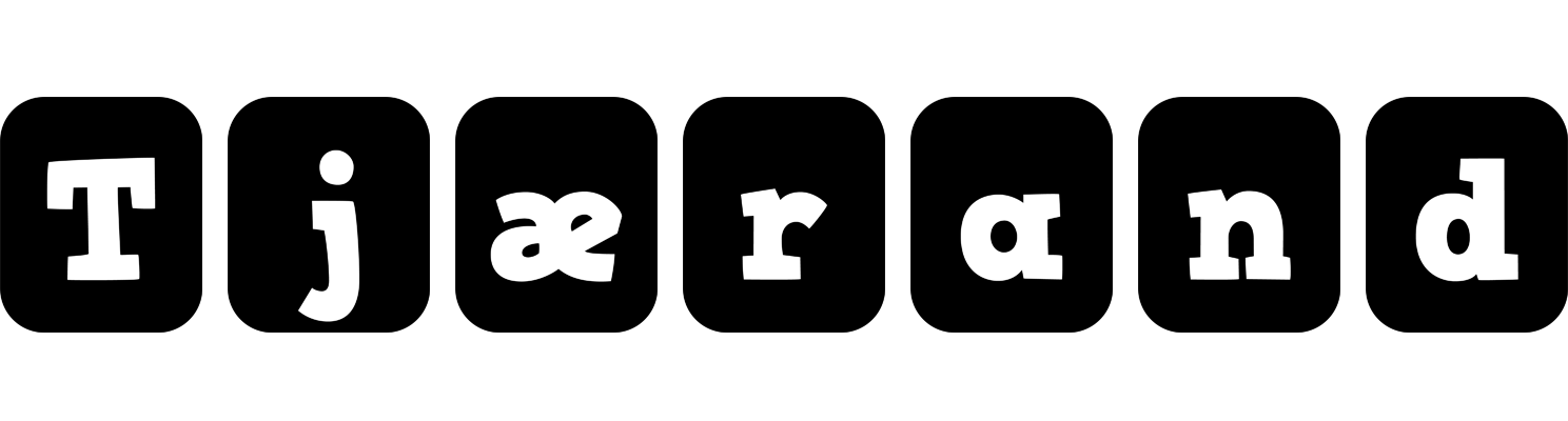Tjærand box logo