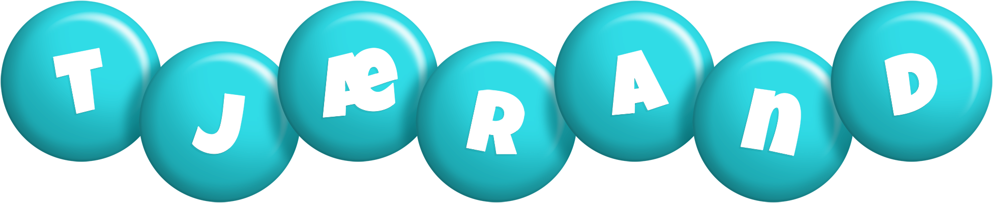 Tjærand candy-azur logo