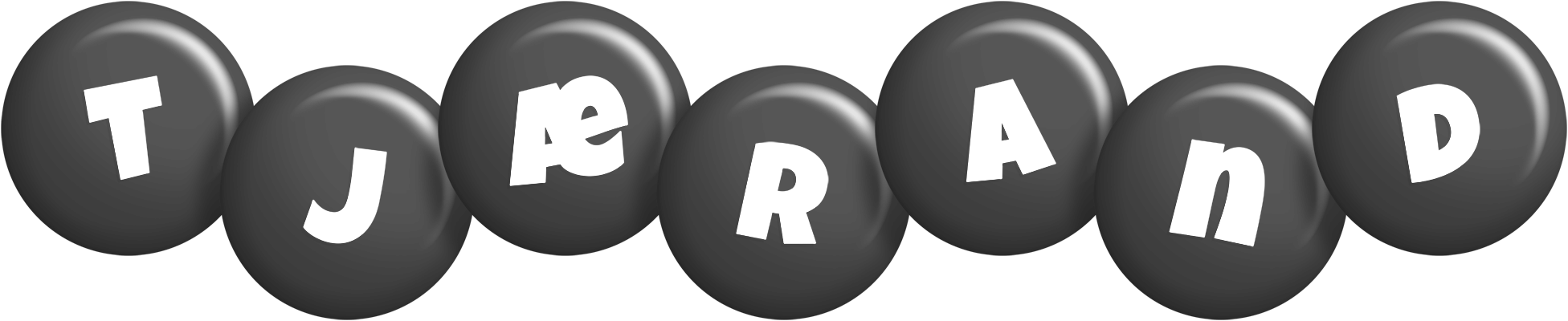 Tjærand candy-black logo