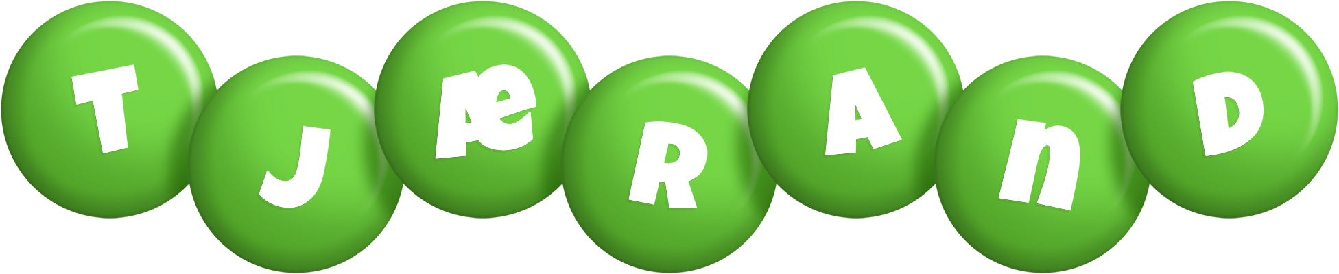Tjærand candy-green logo