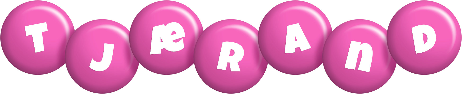 Tjærand candy-pink logo