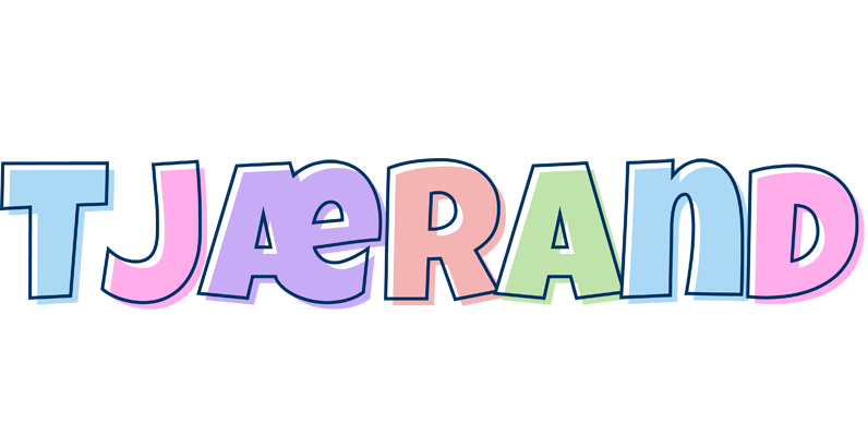 Tjærand pastel logo