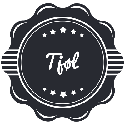 Tjøl badge logo