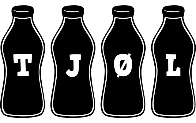Tjøl bottle logo
