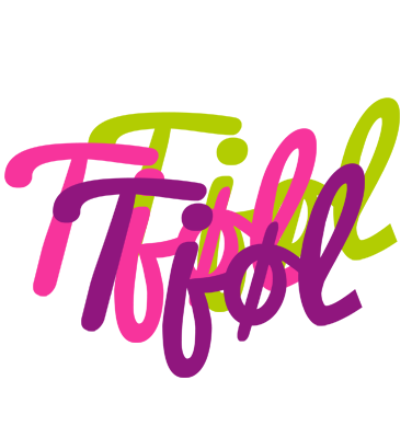Tjøl flowers logo