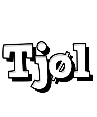 Tjøl snowing logo