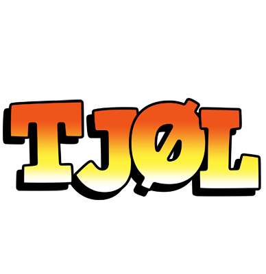 Tjøl sunset logo
