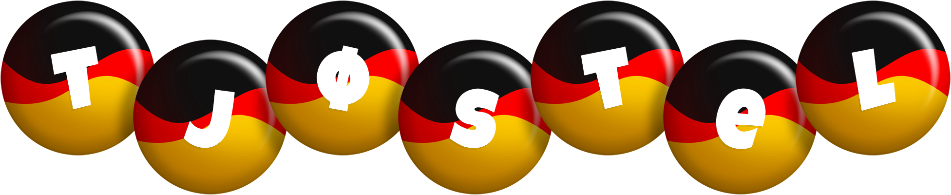 Tjøstel german logo