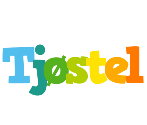 Tjøstel rainbows logo