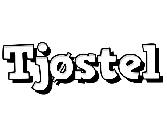 Tjøstel snowing logo