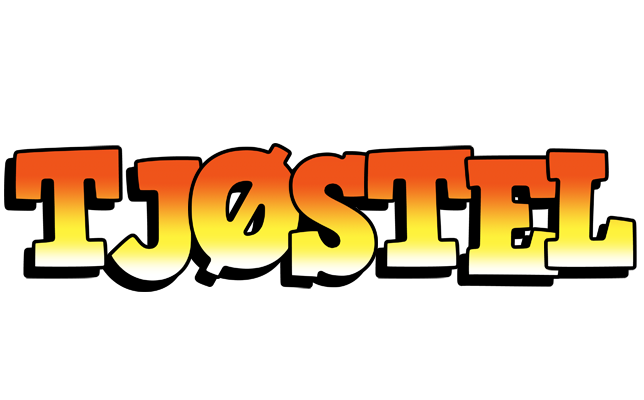 Tjøstel sunset logo