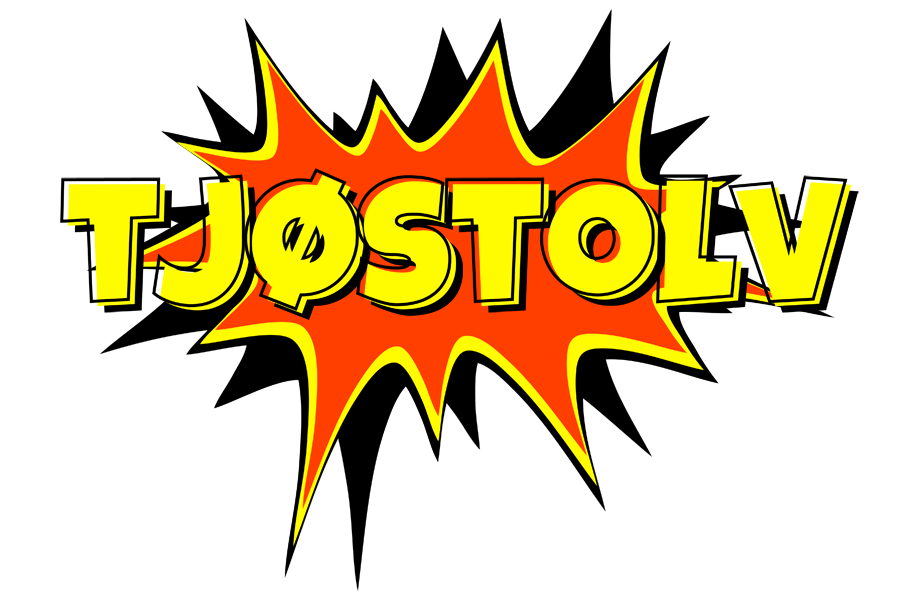 Tjøstolv bazinga logo