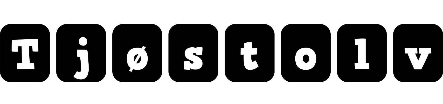 Tjøstolv box logo