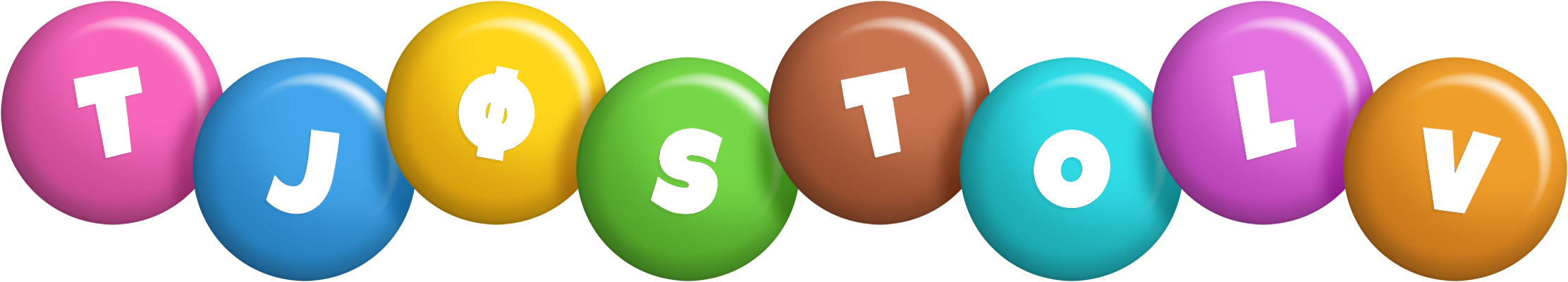 Tjøstolv candy logo