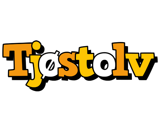 Tjøstolv cartoon logo