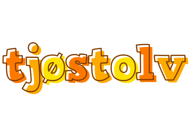 Tjøstolv desert logo