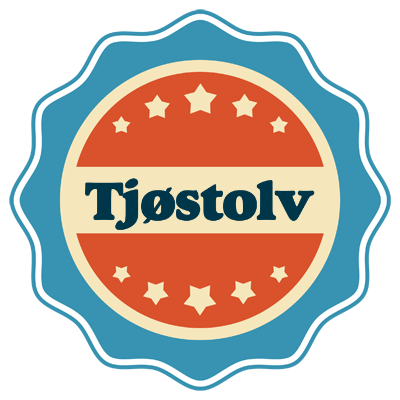 Tjøstolv labels logo