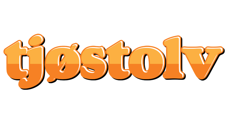 Tjøstolv orange logo