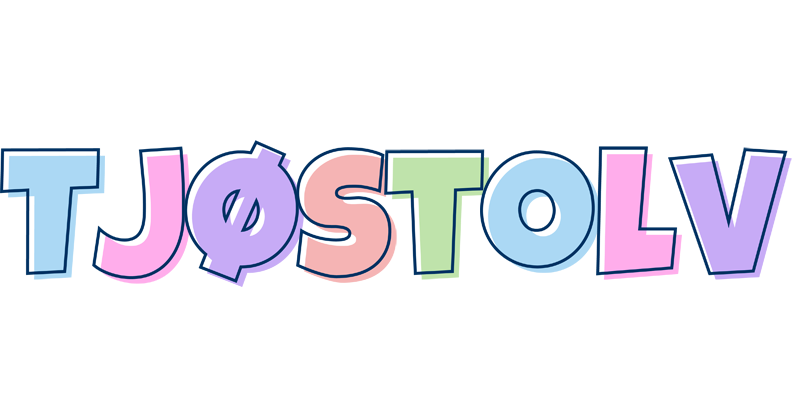 Tjøstolv pastel logo