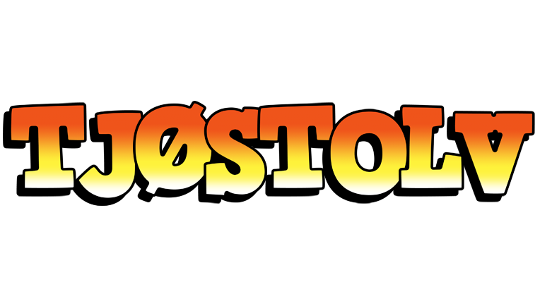 Tjøstolv sunset logo