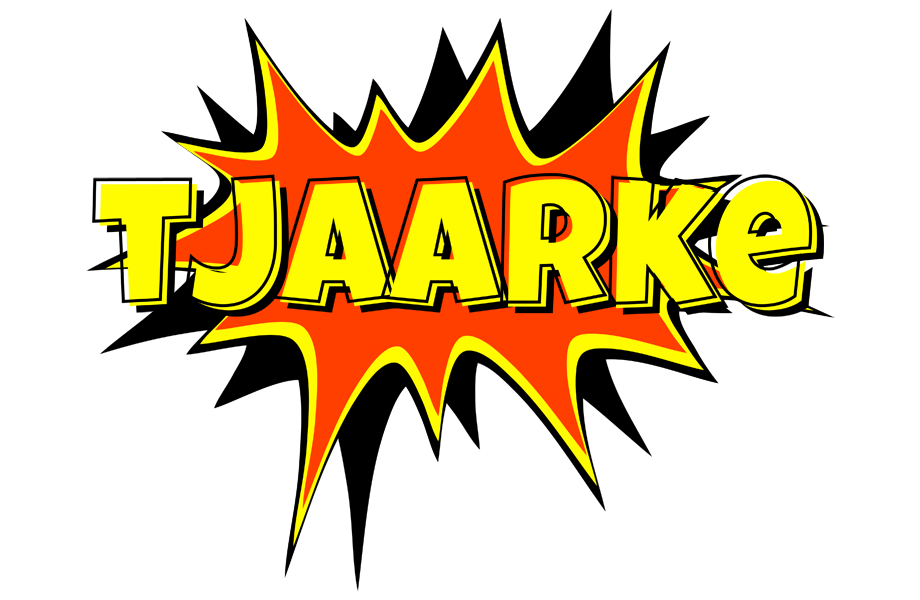 Tjaarke bazinga logo